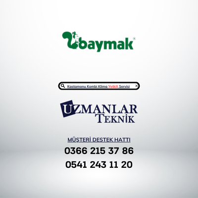 Baymak Klima Özel Servisi Kastamonu